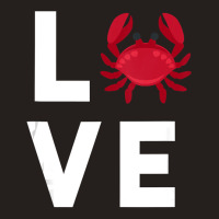 I Love Crabs Cute Crab Lover Crustacean Seafood Crab Tank Top | Artistshot