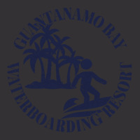 Waterboardingresort In Guantanamo Bay Tailliertes Vintage Short | Artistshot