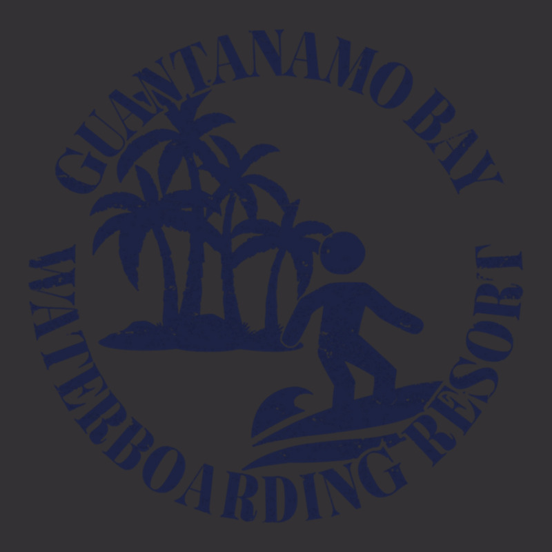 Waterboardingresort In Guantanamo Bay Tailliertes Vintage Short | Artistshot