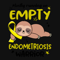 Endometriosis Awareness T  Shirt Mostly Running On Empty Endometriosis Baby Beanies | Artistshot