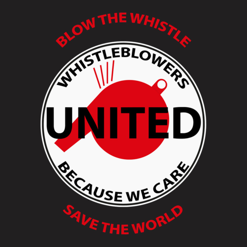 Whistleblower United Badge T-shirt | Artistshot