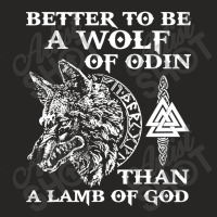 Wolf Of Odin Ladies Fitted T-shirt | Artistshot