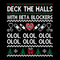 Deck The Halls With Beta Blockers Olol Sweat Adjustable Cap | Artistshot