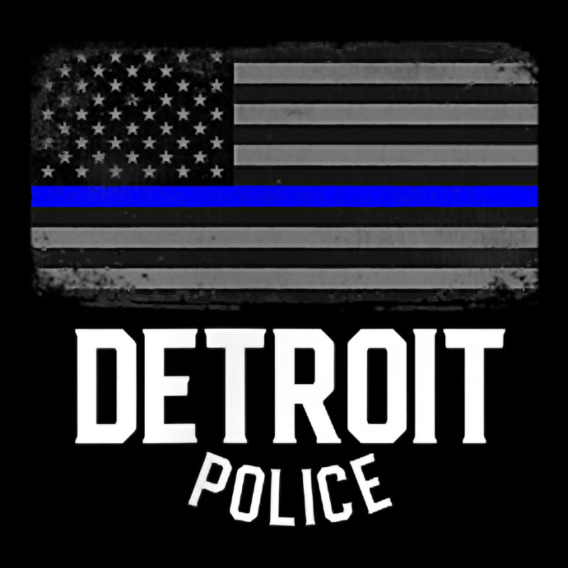 City Of Detroit Police Officer Michigan Policeman V-neck Tee | Artistshot