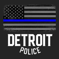 City Of Detroit Police Officer Michigan Policeman 3/4 Sleeve Shirt | Artistshot