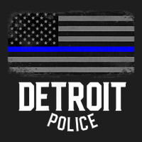 City Of Detroit Police Officer Michigan Policeman Classic T-shirt | Artistshot