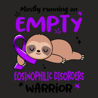 Eosinophilic Disorders Awareness T  Shirt Mostly Running On Empty Eosi Ladies Fitted T-shirt | Artistshot