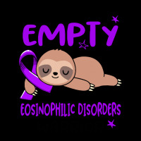 Eosinophilic Disorders Awareness T  Shirt Mostly Running On Empty Eosi Cropped Sweater | Artistshot