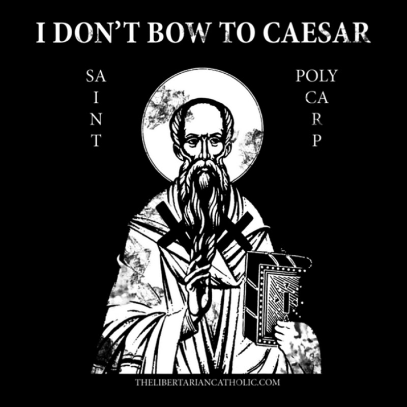 Saint Polycarp I Don't Bow To Caesar Men's 3/4 Sleeve Pajama Set by JoscelyneMewes | Artistshot