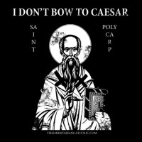 Saint Polycarp I Don't Bow To Caesar Long Sleeve Shirts | Artistshot