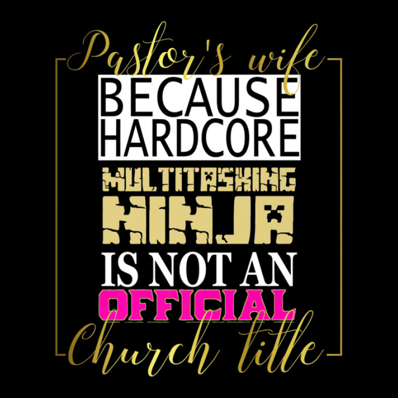 Pastor's Wife Christian Multitasking Ninja Funny Tee Cropped Hoodie by SamtBetty | Artistshot