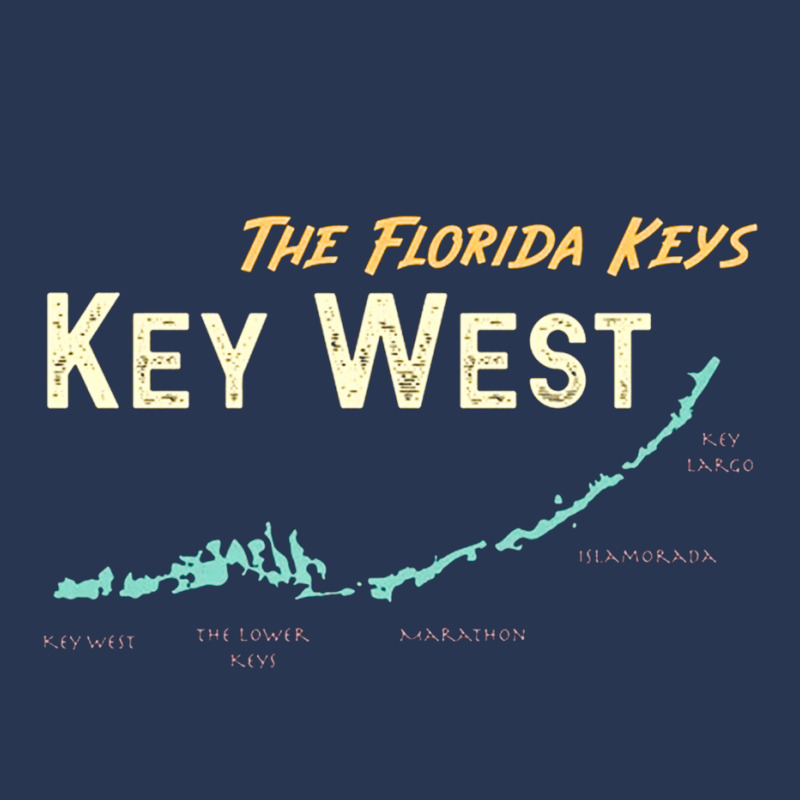 Key West Map, The Florida Keys, Key West Map, Florida Keys Islands Bea Ladies Denim Jacket by cm-arts | Artistshot