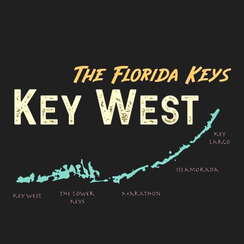 Key West Map, The Florida Keys, Key West Map, Florida Keys Islands Bea Ladies Polo Shirt by cm-arts | Artistshot