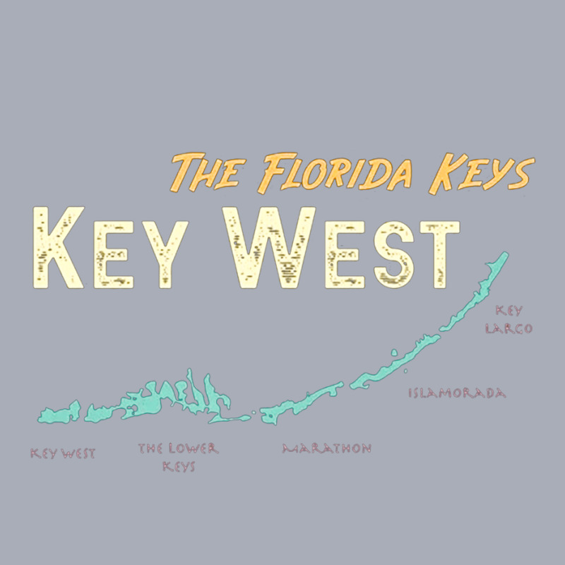 Key West Map, The Florida Keys, Key West Map, Florida Keys Islands Bea Tank Dress by cm-arts | Artistshot