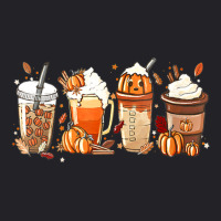 Womens Pumpkin Spice Coffee Latte Fall Autumn Season Youth Tee | Artistshot