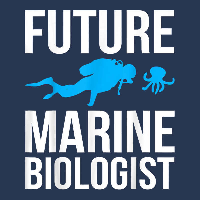 Future Marine Biologist Gift For Students Sea Life Men Denim Jacket | Artistshot