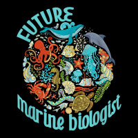 Future Marine Biologist Ocean Life Drawing Whale Octopus Pocket T-shirt | Artistshot