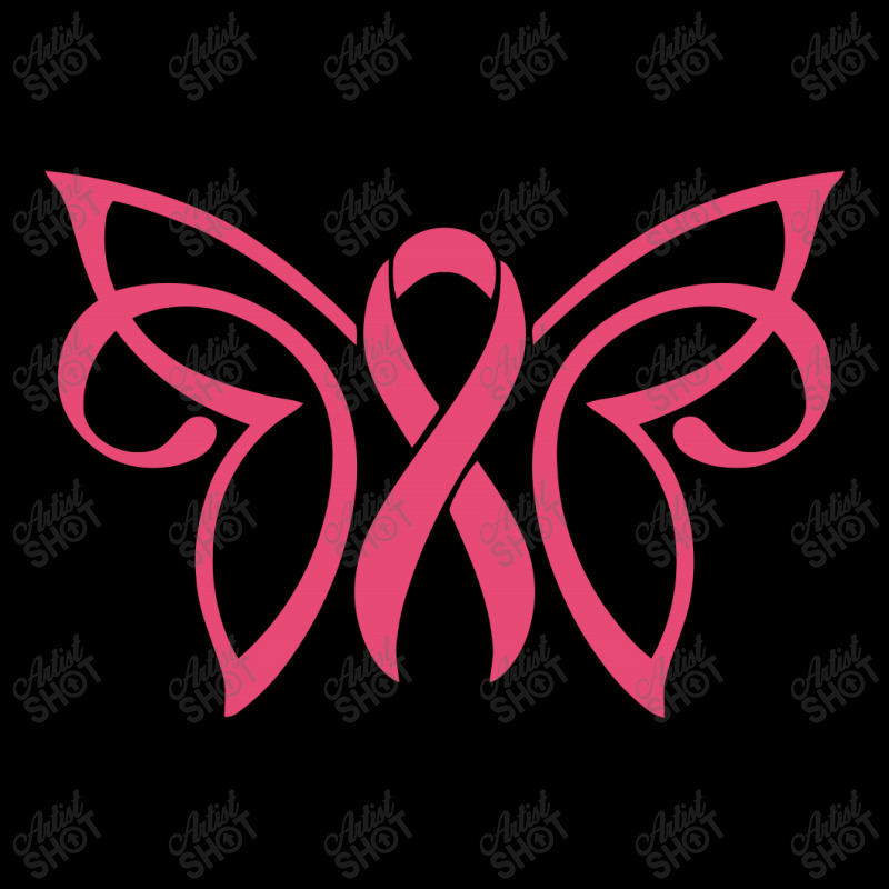 Breast Cancer Butterfly Ribbon Youth Zipper Hoodie by New Spirit | Artistshot