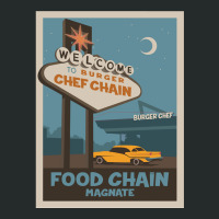 Food Chain Magnate Board Game Minimalist Travel Poster Style Gaming Ar Women's Triblend Scoop T-shirt | Artistshot