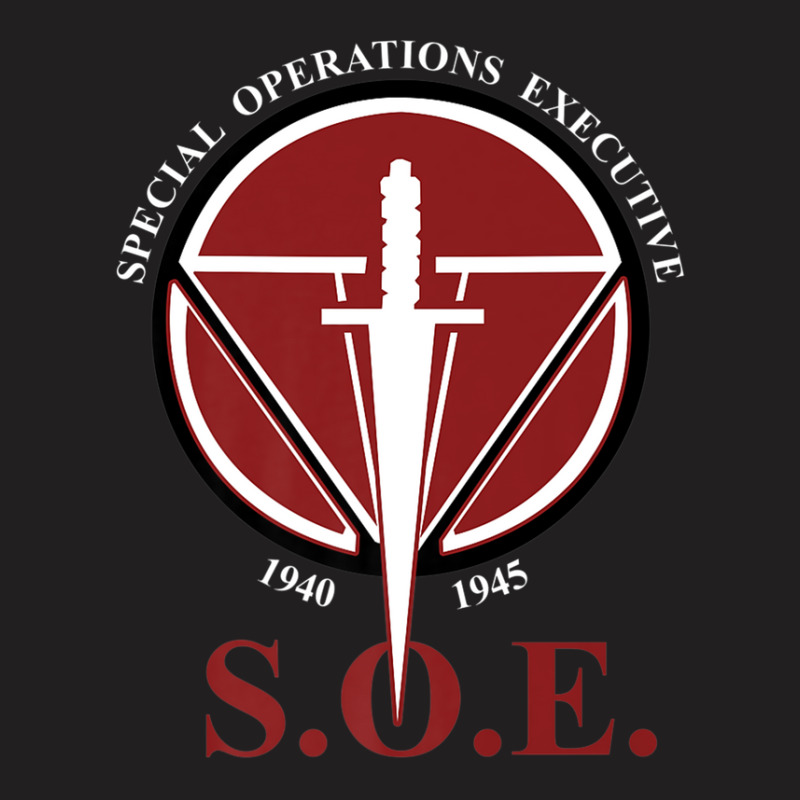 S.o.e. Special Operations Executive Wwii British Specops T-shirt | Artistshot