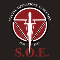 S.o.e. Special Operations Executive Wwii British Specops Tank Top | Artistshot