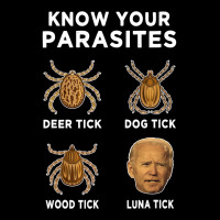 Know Your Parasites Anti Joe Biden Funny Maternity Scoop Neck T-shirt | Artistshot