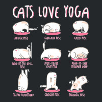 Funny Cats Love Different Yoga Positions Yoga Cat Premium Crewneck Sweatshirt | Artistshot