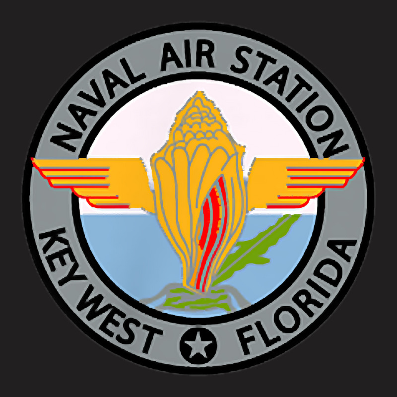 Naval Air Station Nas Key West Navy Military Veteran Patch T-Shirt by MarjorieWillie | Artistshot