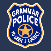 Grammar Police Badge, To Serve, Correct Ladies Denim Jacket | Artistshot