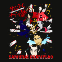 Samurai Champloo, Mugen Poster, Samurai Champloo Vintage, Samurai, Cha Scorecard Crop Tee | Artistshot