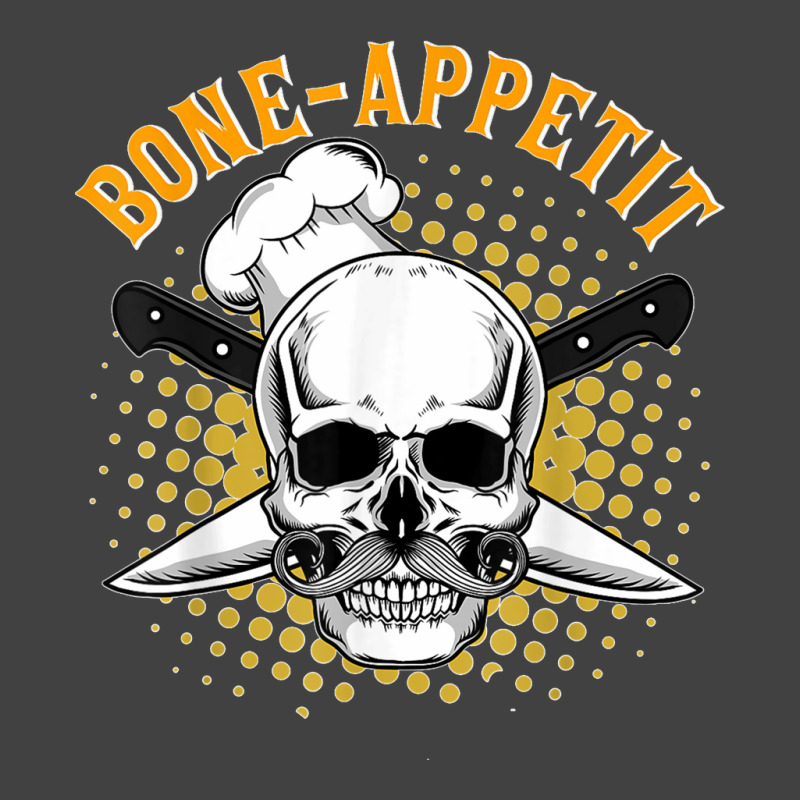 Bone Appetit Chef Funny Halloween Costume Cook Bon Appetit T Shirt Vintage T-Shirt by MilesDanialMayberry | Artistshot