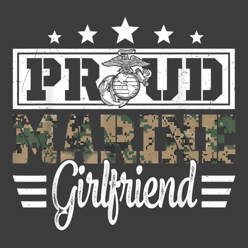 Proud Marine Military Girlfriend Gift For Boyfriend Men's Polo Shirt by MarjorieWillie | Artistshot