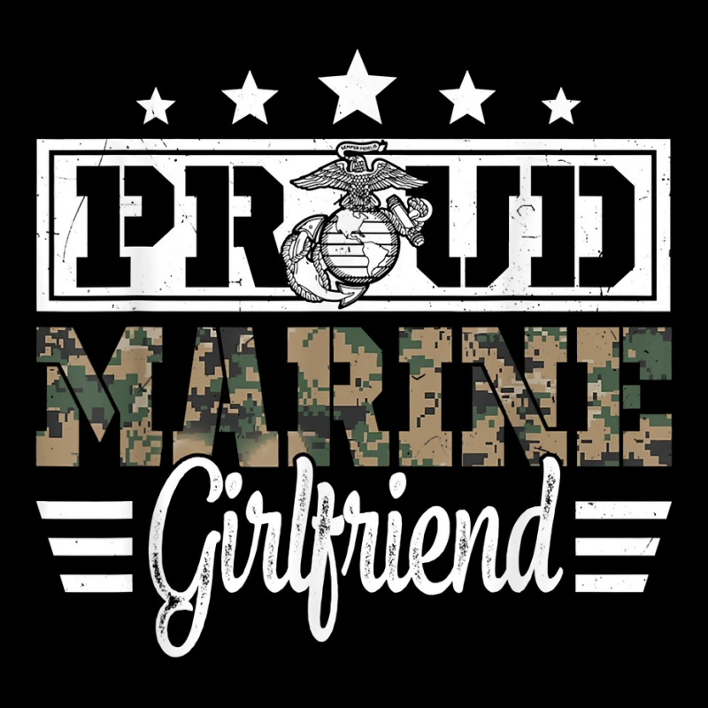 Proud Marine Military Girlfriend Gift For Boyfriend Unisex Jogger by MarjorieWillie | Artistshot