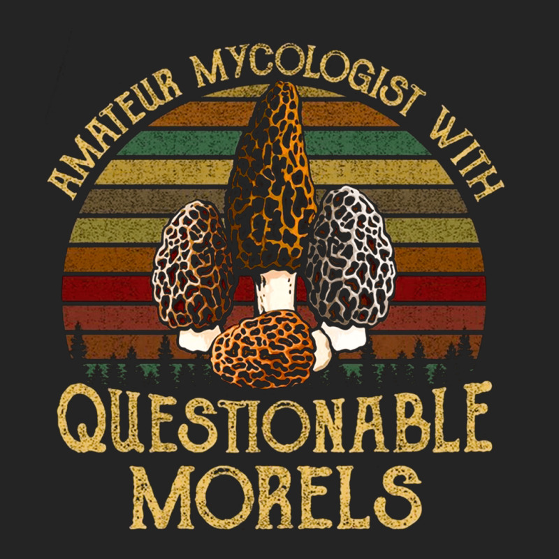 Amateur Mycologist With Questionable Morels, Amateur Mycologist With Q 3/4 Sleeve Shirt by cm-arts | Artistshot