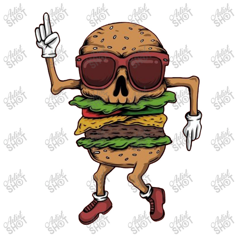 Burger Dance Crop Top by Valerie_Art | Artistshot