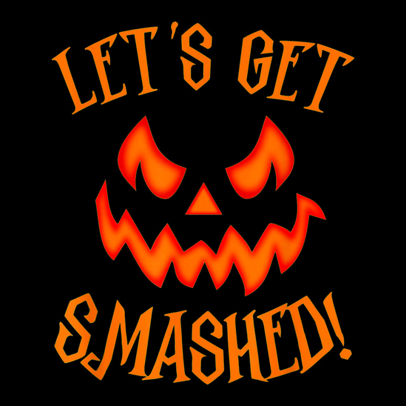 Pumpkin Matching Halloween Shirt Lets Get Smashed Baby Tee by Premium | Artistshot