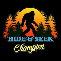 Bigfoot Hide N Seek Champion Classic Cropped Hoodie | Artistshot