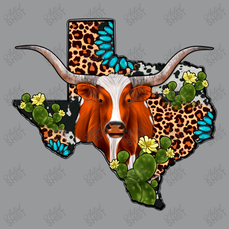 Longhorn Texas Map Crewneck Sweatshirt | Artistshot