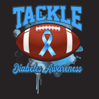 Diabetes Diabetic Tackle Football Blue Ribbon 109 Diabetes Awareness Vintage Cap | Artistshot