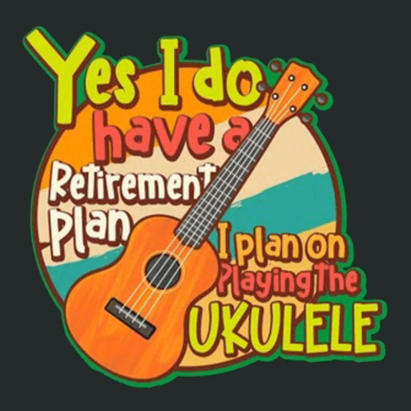 Ukulele Music Instrument , Ukulele Music Instrument Fan, Musician Hawa Women's Triblend Scoop T-shirt by cm-arts | Artistshot