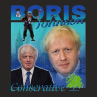 Boris Johnson, Conservative, Boris Johnson Vintage, Boris Johnson Pain Ladies Fitted T-shirt | Artistshot