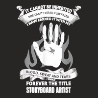 Blood Sweat And Tears Storyboard Artist Ladies Fitted T-shirt | Artistshot