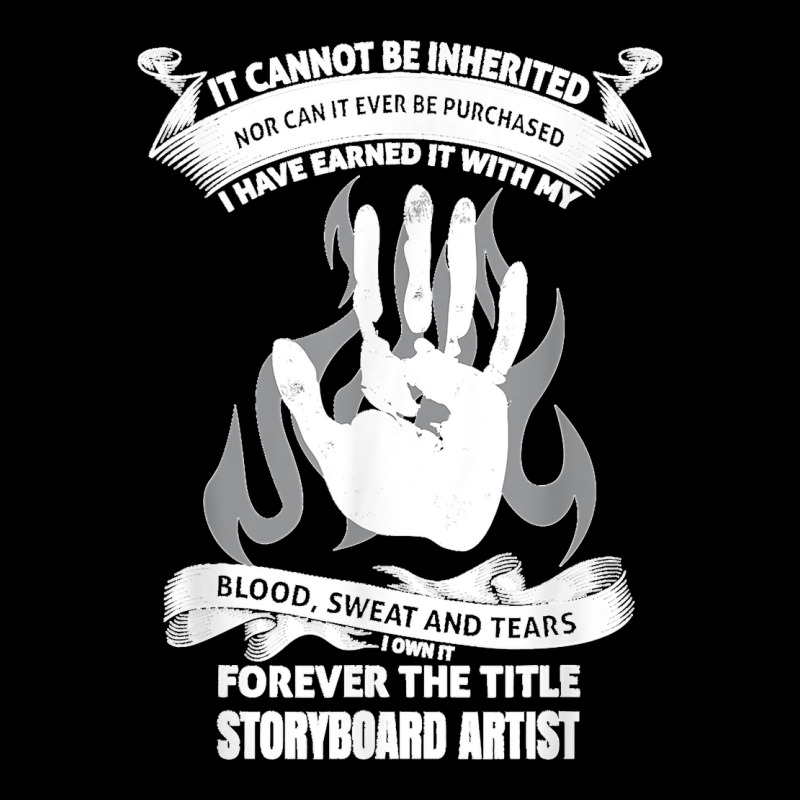 Blood Sweat And Tears Storyboard Artist Maternity Scoop Neck T-shirt by cm-arts | Artistshot