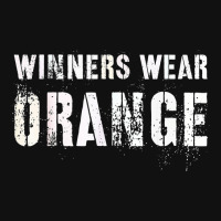 Winners Wear Orange Summer Camp Team Color War Game Event Baby Bibs | Artistshot