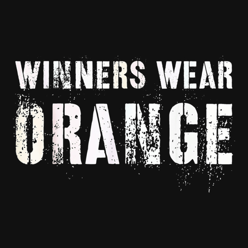 Winners Wear Orange Summer Camp Team Color War Game Event Baby Bibs by Newest | Artistshot