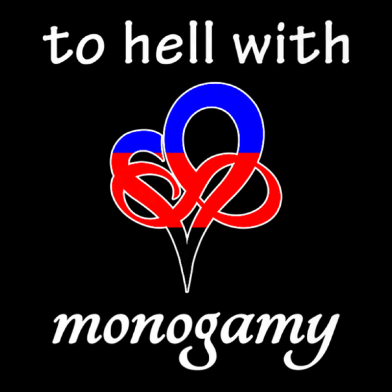 To Hell With Monogamy - Infinite Love Heart Polygamy Flag Adjustable Cap by BrianJolane | Artistshot