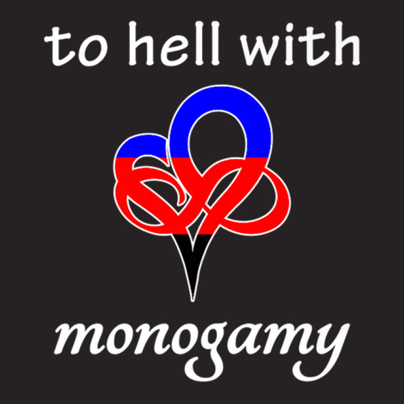 To Hell With Monogamy - Infinite Love Heart Polygamy Flag Vintage Cap by BrianJolane | Artistshot