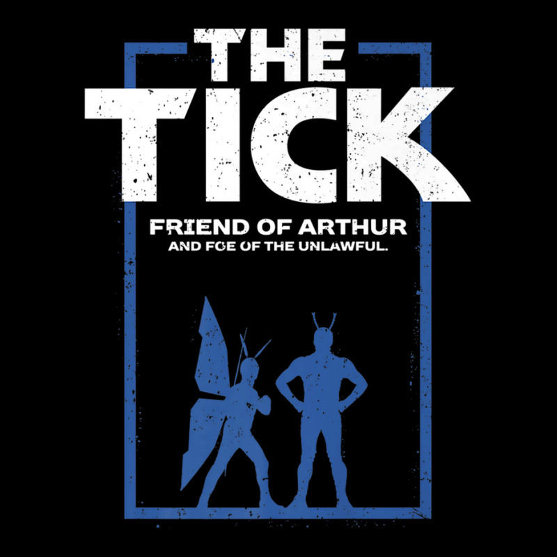 The Tick Friend Of Arthur Vintage Silhouette Women's V-Neck T-Shirt by ShekizaHughes | Artistshot