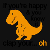 T Rex Clap Your Hands Mousepad | Artistshot