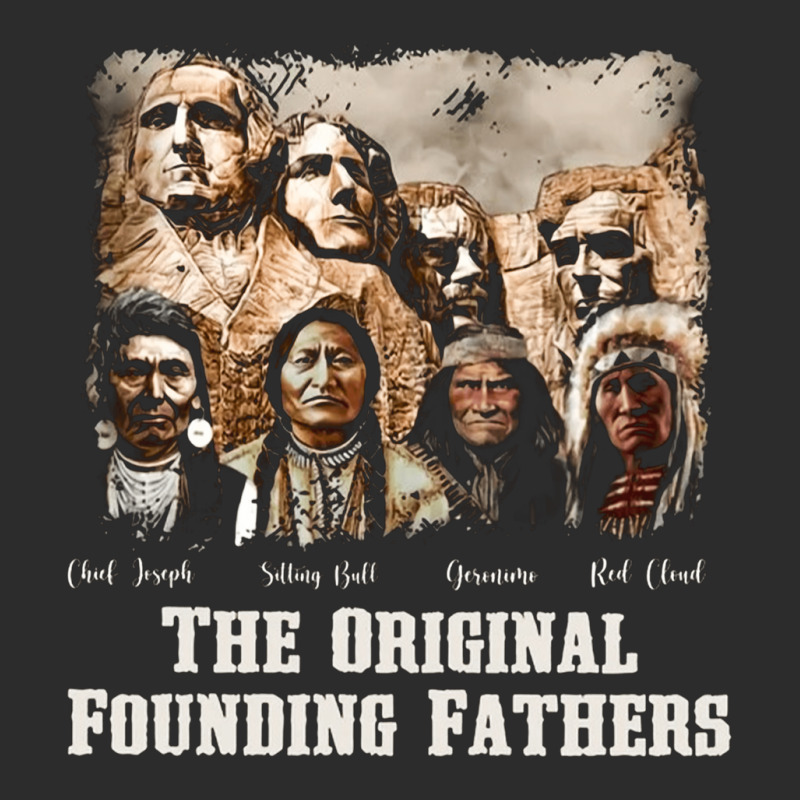 Native Mount Rushmore, Original Founding Fathers, David Behrens Tie Dy Exclusive T-shirt | Artistshot